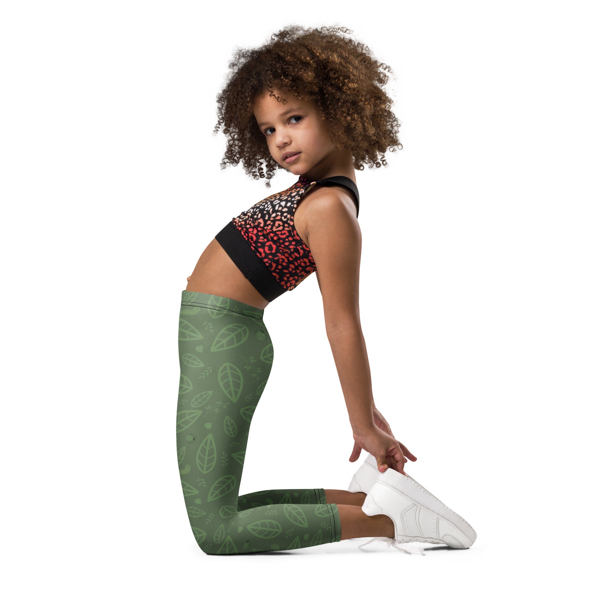 KIDS (2-8yrs) Active Stretch Leggings - 'Bug's Life'