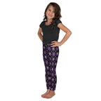 KIDS (2-8yrs) Active Stretch Leggings - 'Diamond Skulls'