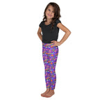 KIDS (2-8yrs) Active Stretch Leggings - 'Glitter Stickers'