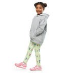 KIDS (2-8yrs) Active Stretch Leggings - 'Spring Stems'