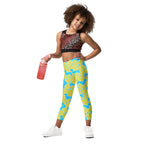 KIDS (2-8yrs) Active Stretch Leggings - 'Silly Sausage'