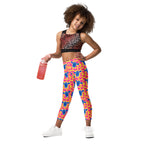 KIDS (2-8yrs) Active Stretch Leggings - 'Silly Cow'