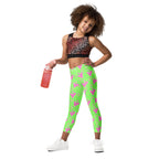 KIDS (2-8yrs) Active Stretch Leggings - 'Silly Goose'