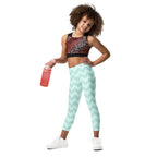 KIDS (2-8yrs) Active Stretch Leggings - 'Zig-A-Zig-Ah!'