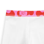 KIDS (2-8yrs) Active Stretch Leggings - 'Strawberry Salsa'