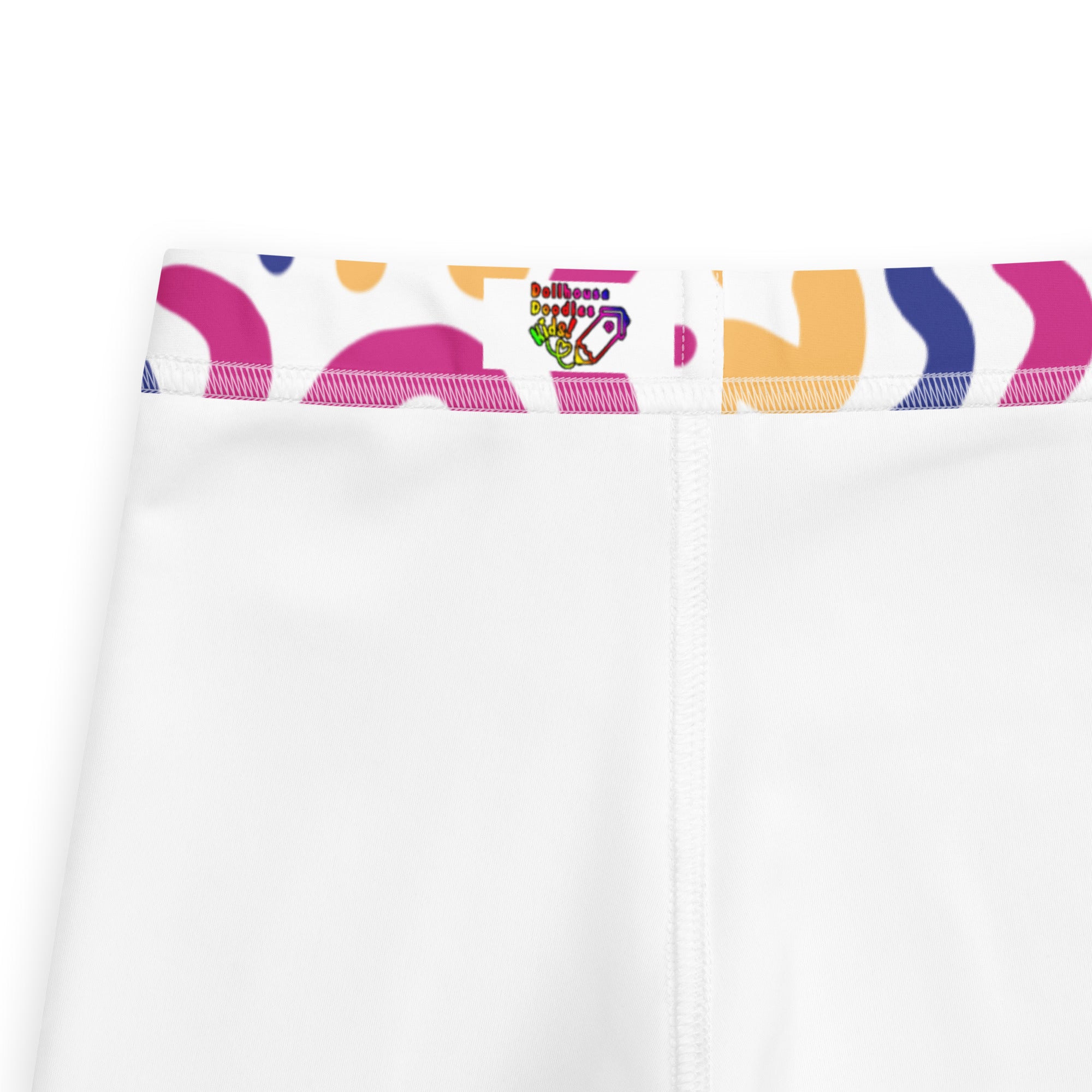 KIDS (2-8yrs) Active Stretch Leggings - 'Squiggles'