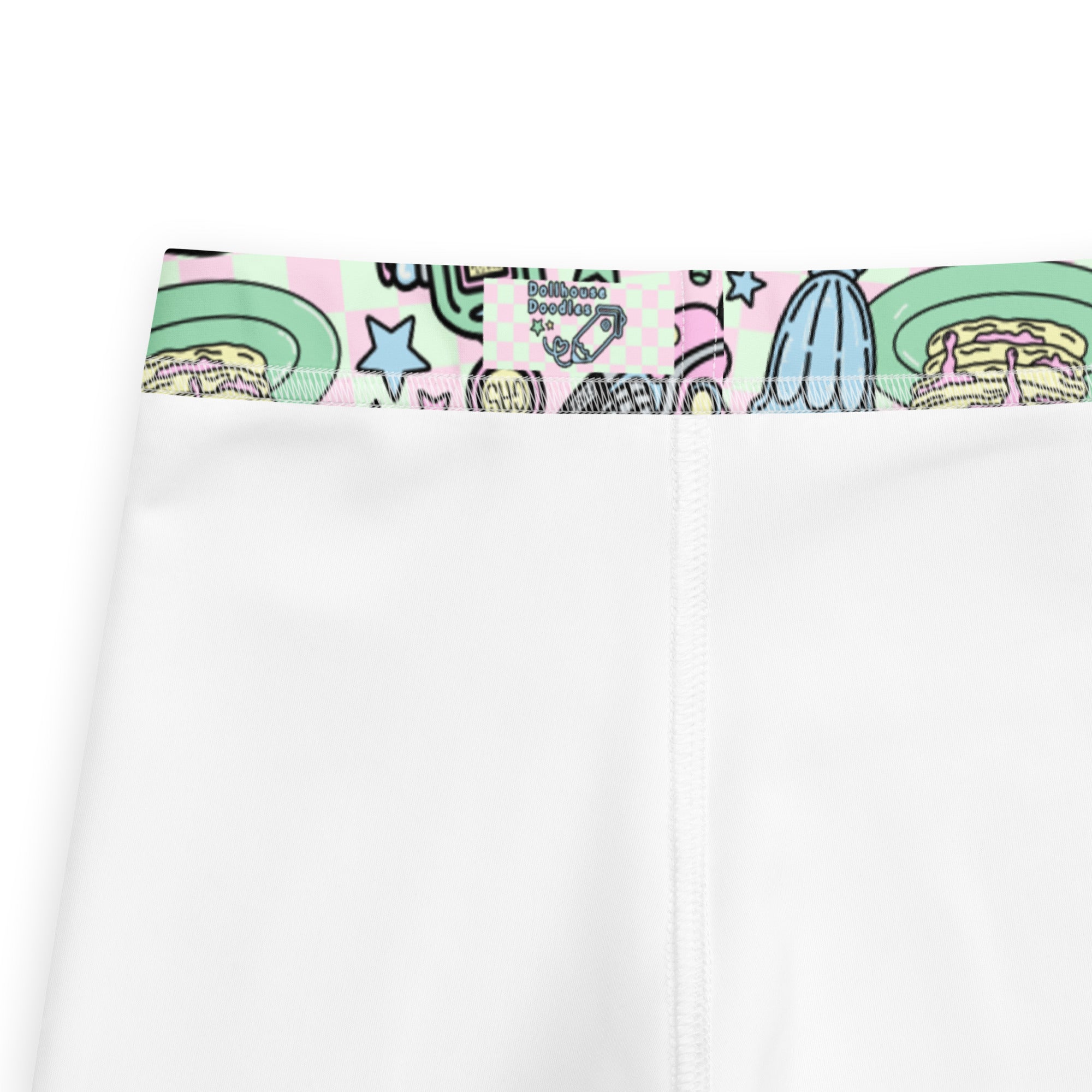 KIDS (2-8yrs) Active Stretch Leggings - 'Bubblegum Diner'