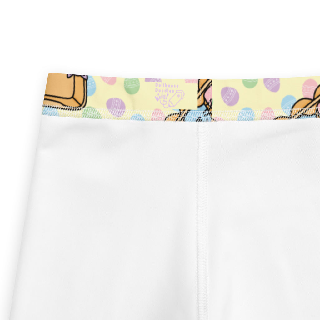 KIDS (2-8yrs) Active Stretch Leggings - 'Easter Kittens'