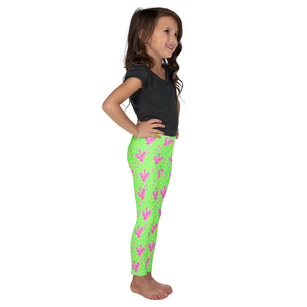 KIDS (2-8yrs) Active Stretch Leggings - 'Silly Goose'