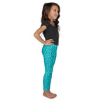 KIDS (2-8yrs) Active Stretch Leggings - 'Aquamarine'