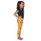 KIDS (2-8yrs) Active Stretch Leggings - 'Petal Pop'