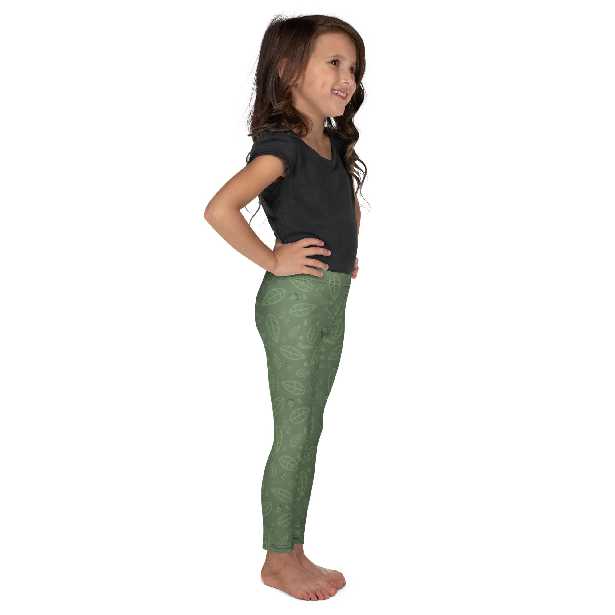 KIDS (2-8yrs) Active Stretch Leggings - 'Bug's Life'