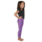 KIDS (2-8yrs) Active Stretch Leggings - 'Glitter Stickers'