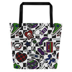 XL Tote Bag with Pocket - 'Not A Phase, Mom'