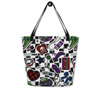 XL Tote Bag with Pocket - 'Not A Phase, Mom'