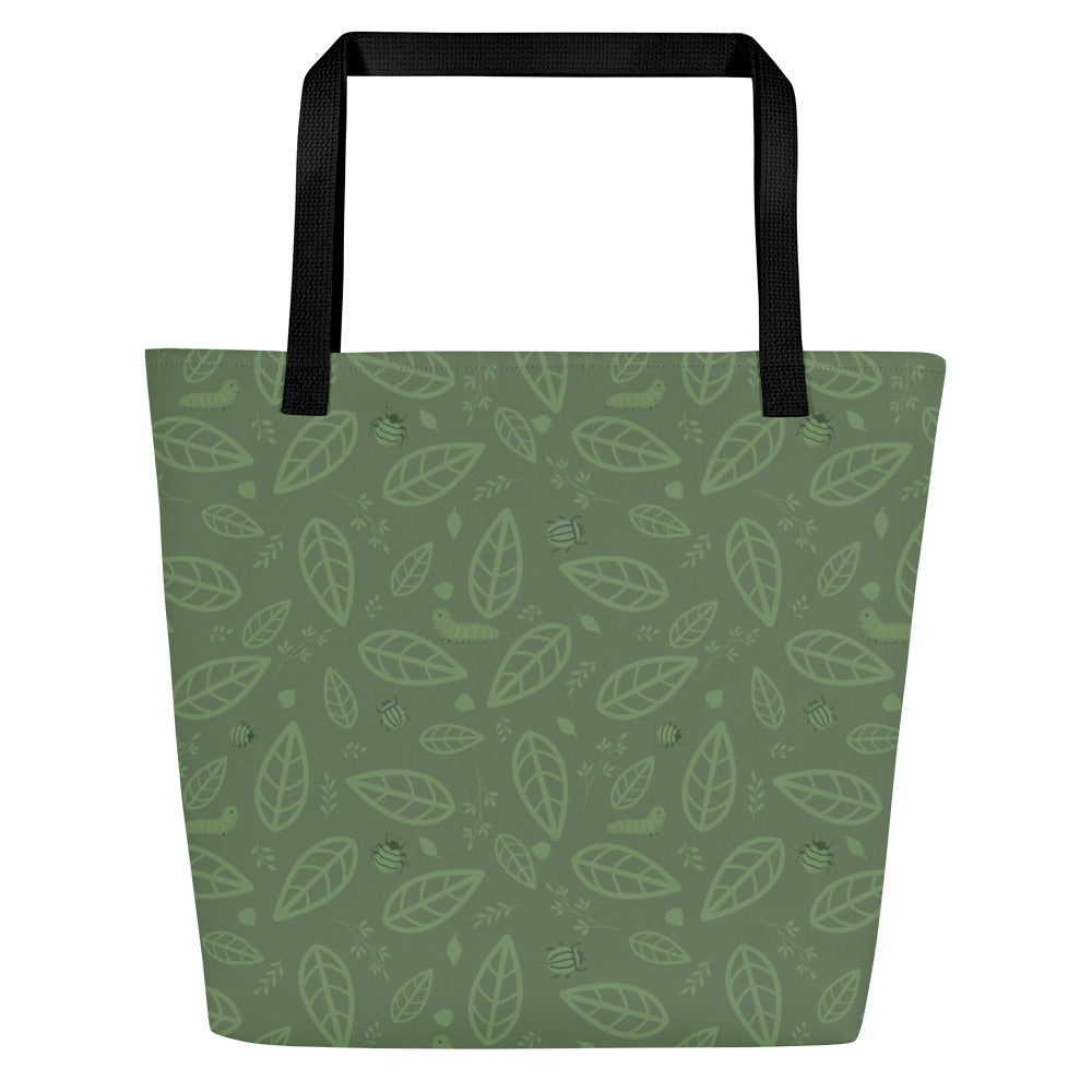 XL Tote Bag with Pocket - 'Bug's Life'