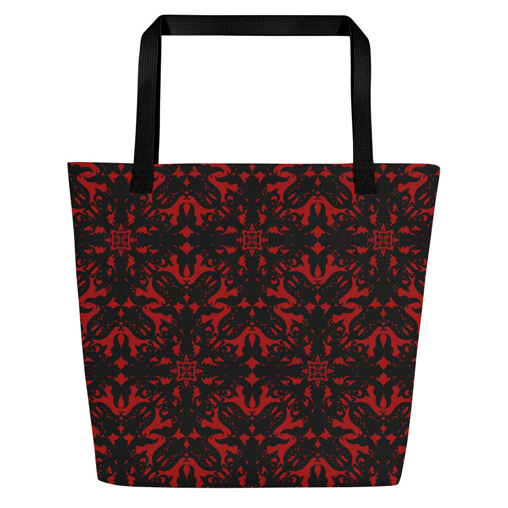 XL Tote Bag with Pocket - 'For I Have Sinned'