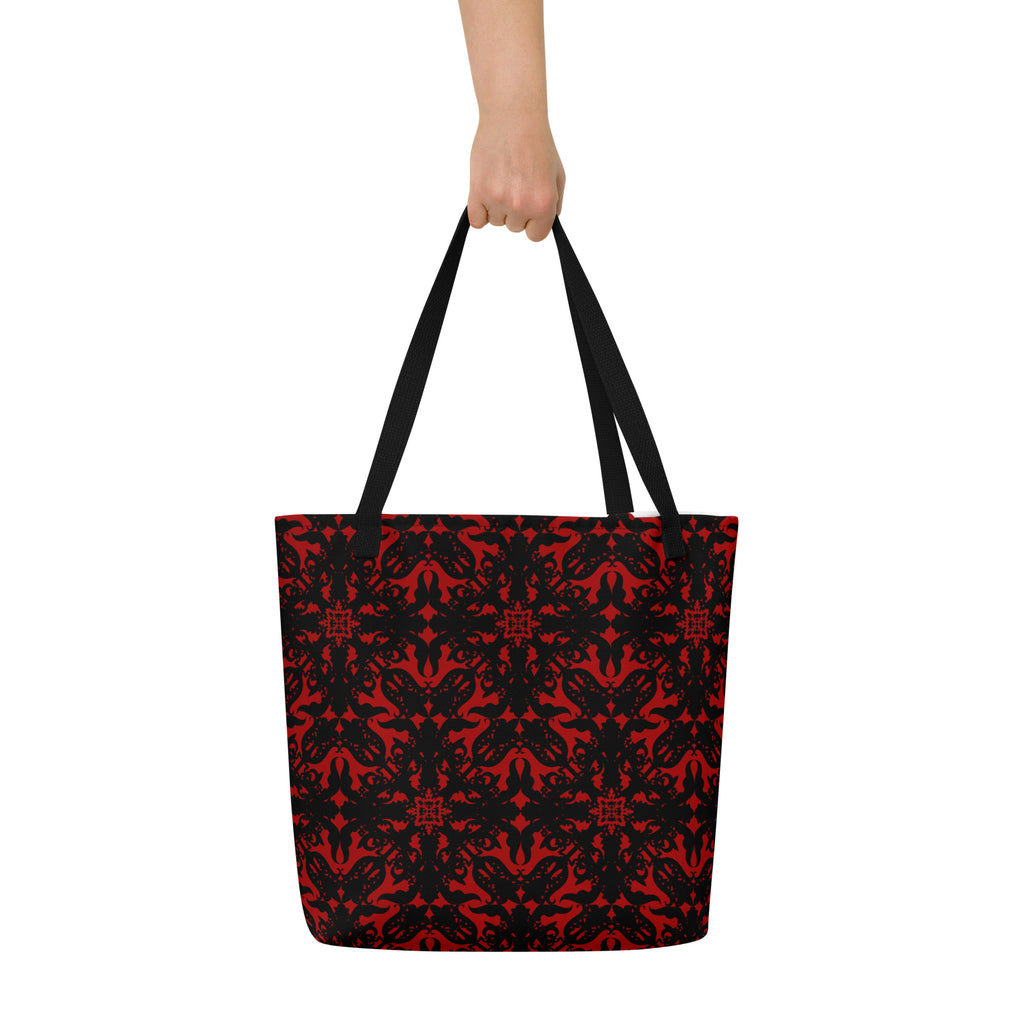 XL Tote Bag with Pocket - 'For I Have Sinned'