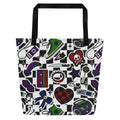 XL Tote Bag with Pocket - 'Not A Phase, Mom' Default Title