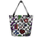 XL Tote Bag with Pocket - 'Not A Phase, Mom'