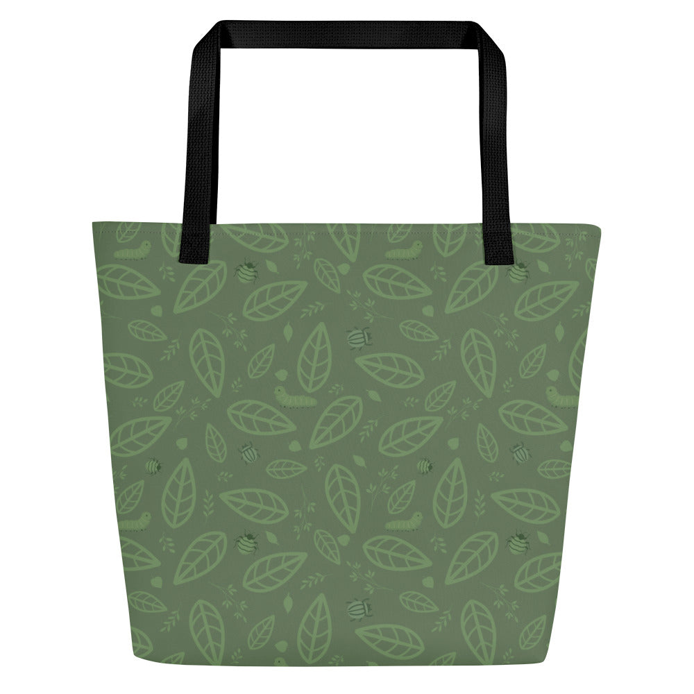 XL Tote Bag with Pocket - 'Bug's Life' Default Title