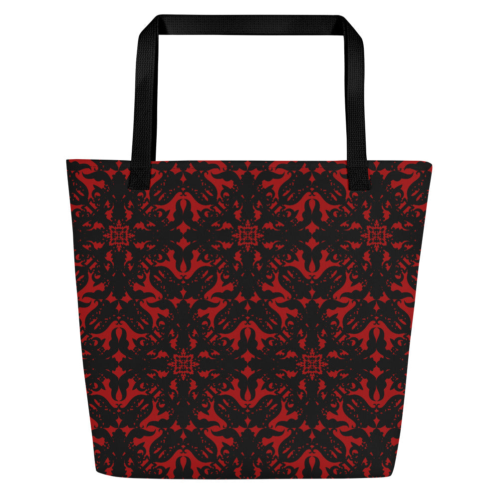 XL Tote Bag with Pocket - 'For I Have Sinned' Default Title