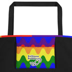 XL Tote Bag with Pocket - 'Text Me'