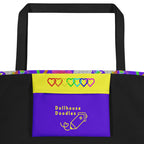 XL Tote Bag with Pocket - 'Glitter Stickers'