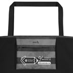 XL Tote Bag with Pocket - 'Pain Meds' Tote Bag