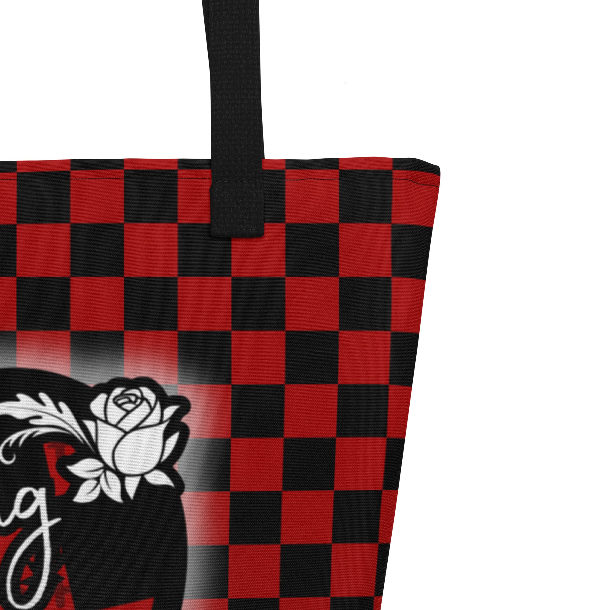 XL Tote Bag with Pocket - 'Surviving Purely Out of Spite'
