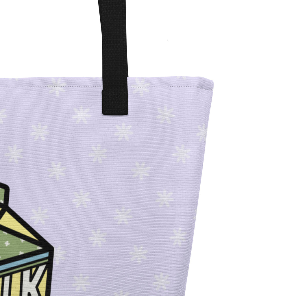 XL Tote Bag with Pocket - 'Got Milk?'