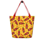 XL Tote Bag with Pocket - 'Neurospicy'