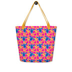 XL Tote Bag with Pocket - 'Silly Cow'