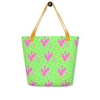 XL Tote Bag with Pocket - 'Silly Goose'