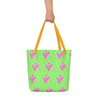 XL Tote Bag with Pocket - 'Silly Goose'