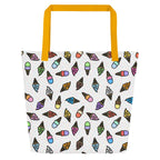 XL Tote Bag with Pocket - 'Ice Cream' Tote Bag