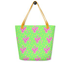 XL Tote Bag with Pocket - 'Silly Goose'