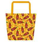 XL Tote Bag with Pocket - 'Neurospicy'