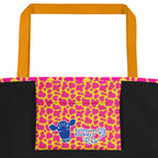 XL Tote Bag with Pocket - 'Silly Cow'