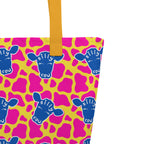 XL Tote Bag with Pocket - 'Silly Cow'