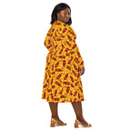 Long Sleeve Pocket Flare Dress - 'Neurospicy'