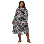 Long Sleeve Pocket Flare Dress - 'Not A Phase, Mom'