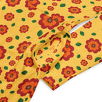 Long Sleeve Pocket Flare Dress - 'Petal Pop'