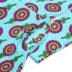 Long Sleeve Pocket Flare Dress - 'Blooming With Joy'