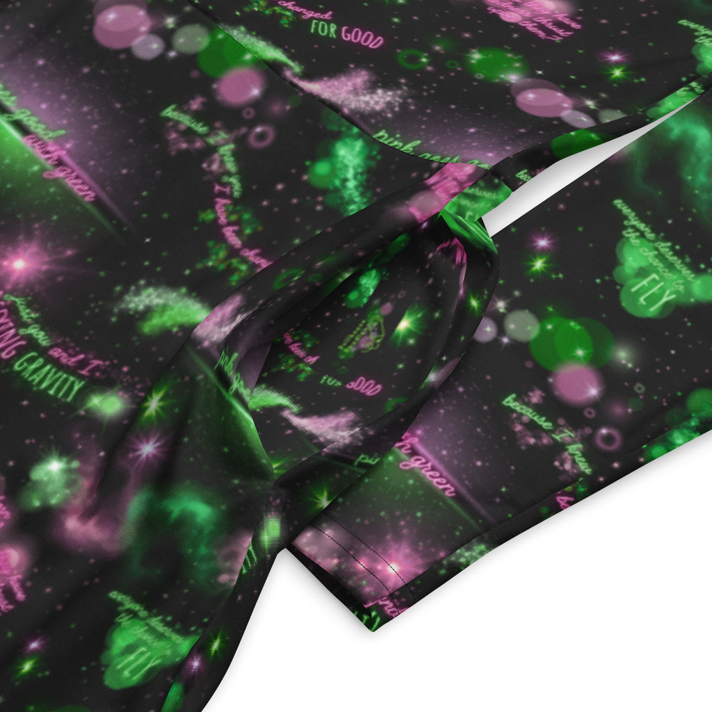 Long Sleeve Pocket Flare Dress - 'Defy Gravity'