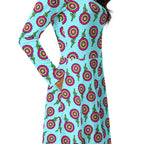 Long Sleeve Pocket Flare Dress - 'Blooming With Joy'