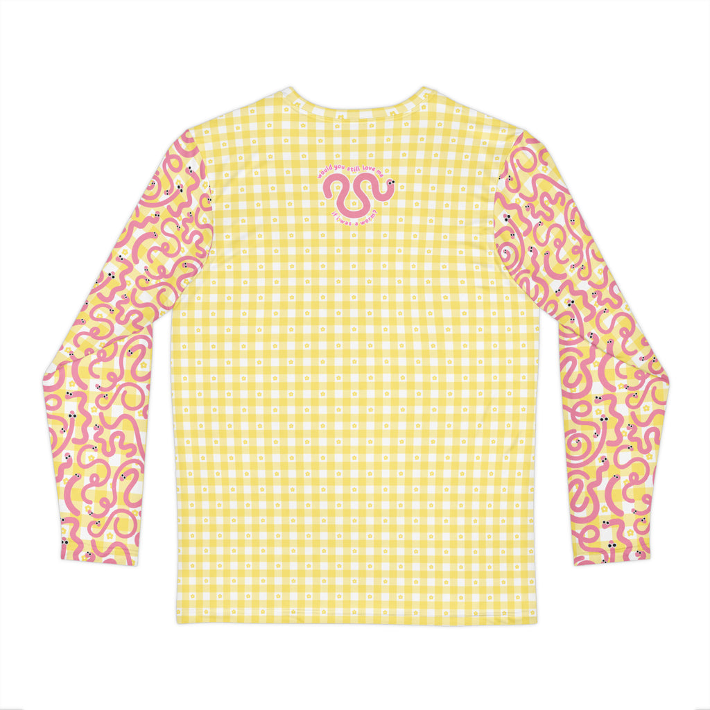 Unisex Long Sleeve Tee- 'If I Was A Worm' Long Sleeve T-Shirt