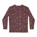 Unisex Long Sleeve Tee- 'Galactic Gold' Long Sleeve T-Shirt