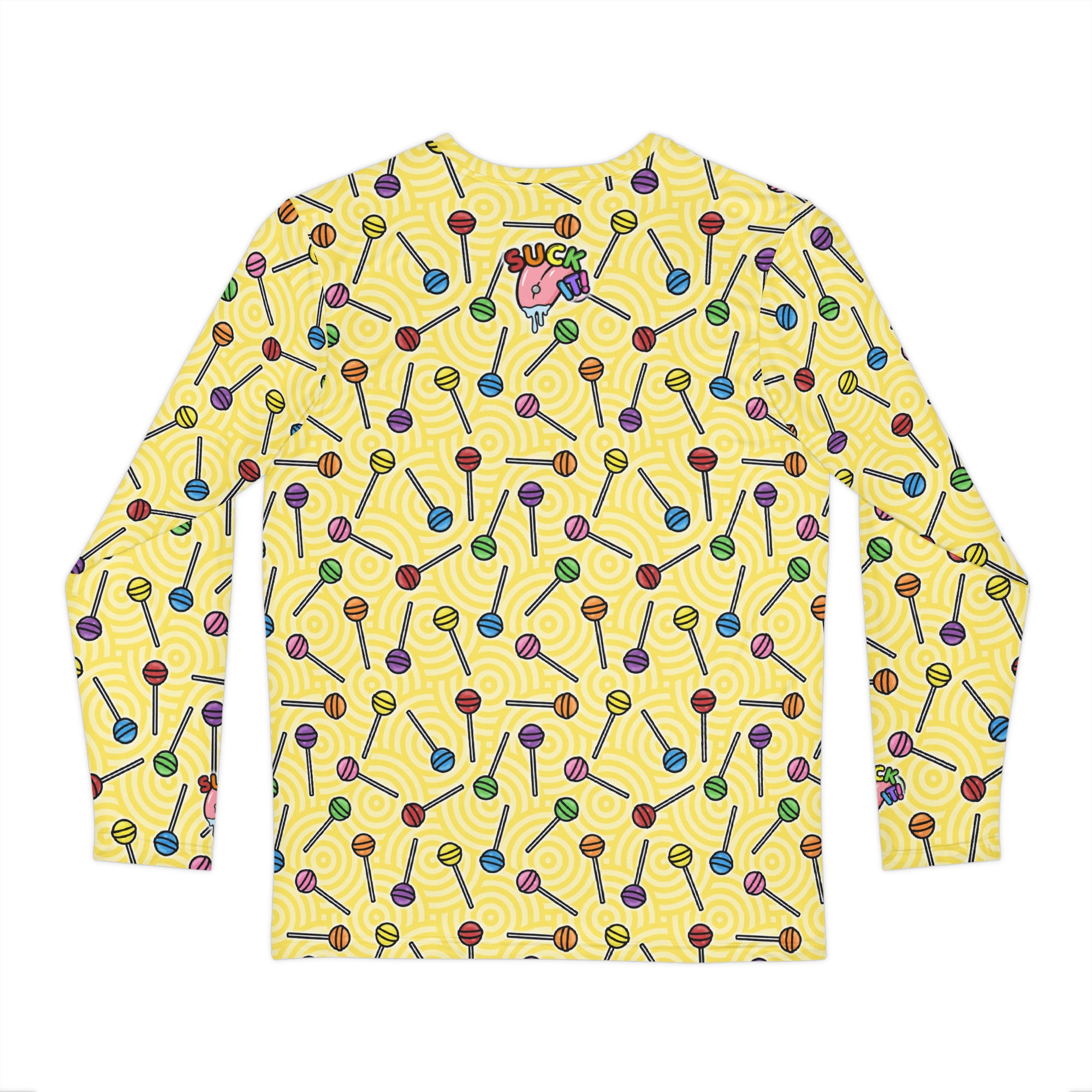 Unisex Long Sleeve Tee- 'Suck It!' Long Sleeve T-Shirt
