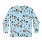 Unisex Long Sleeve Tee- 'Chippy Tea' CUT-SEW